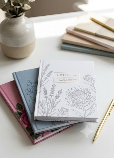 Garden Print Notebook