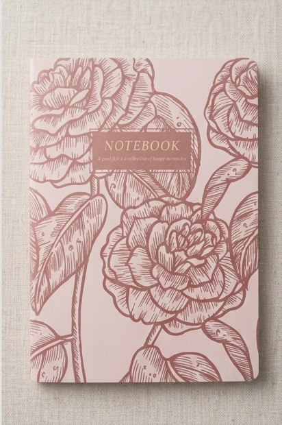 Garden Print Notebook