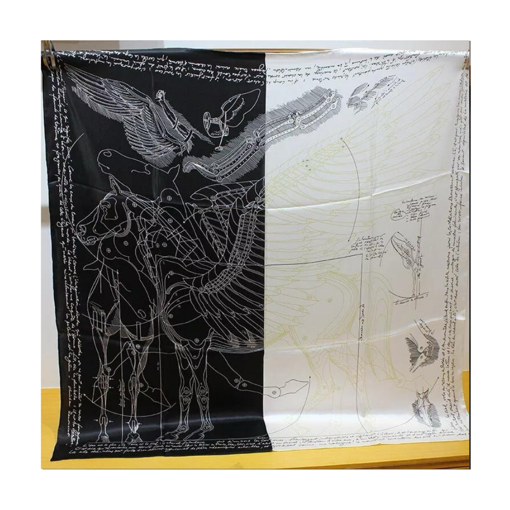 Da Vinci Dreams: Flight & Form Scarf