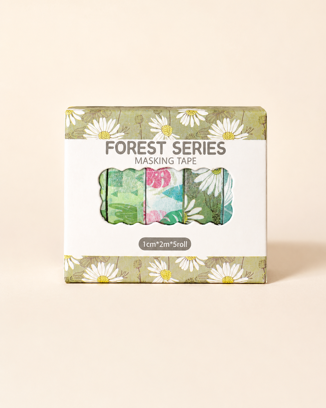 Forest Series Floral Washi Tape - 12