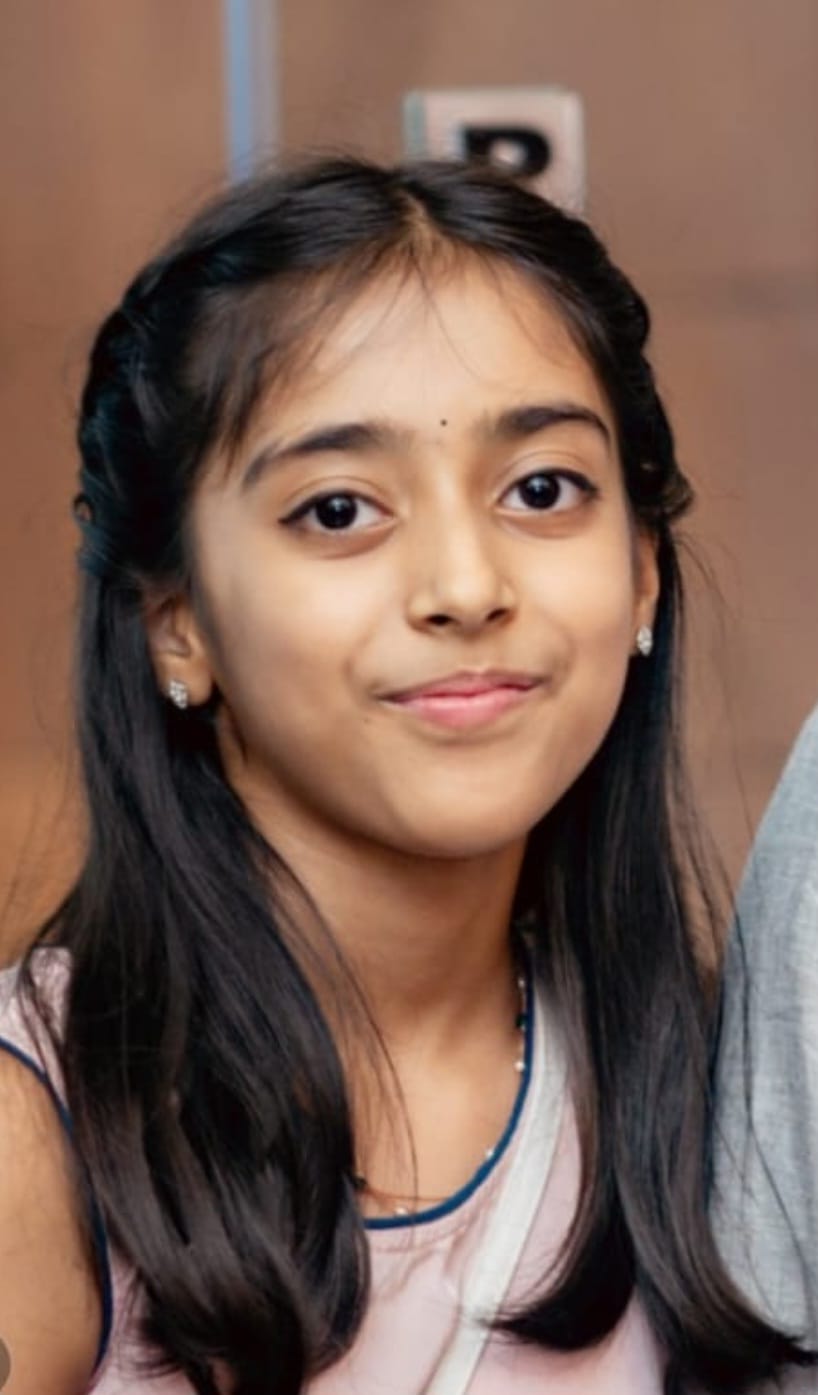 Sharadhi K Bhat, 8th, Vidyashilip Academy, Bangalore, Karnataka