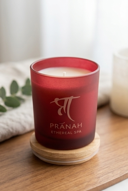 FROSTED SPA CANDLE