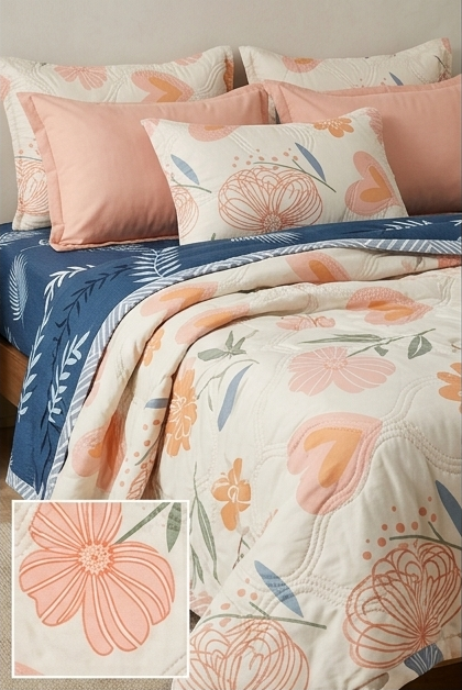 Floral Bedsheet Set