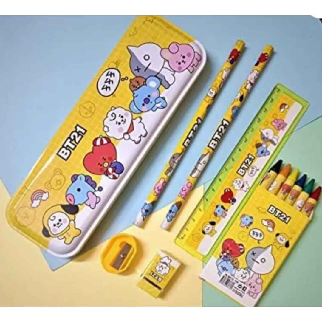 Cute Cartoon Stationery set