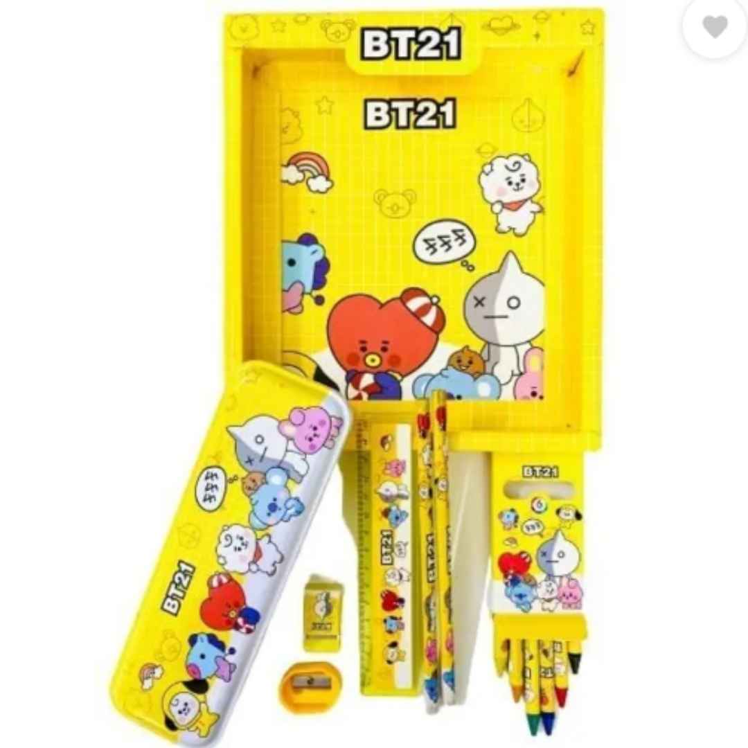 Cute Cartoon Stationery set