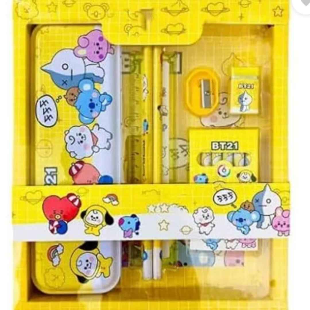 Cute Cartoon Stationery set