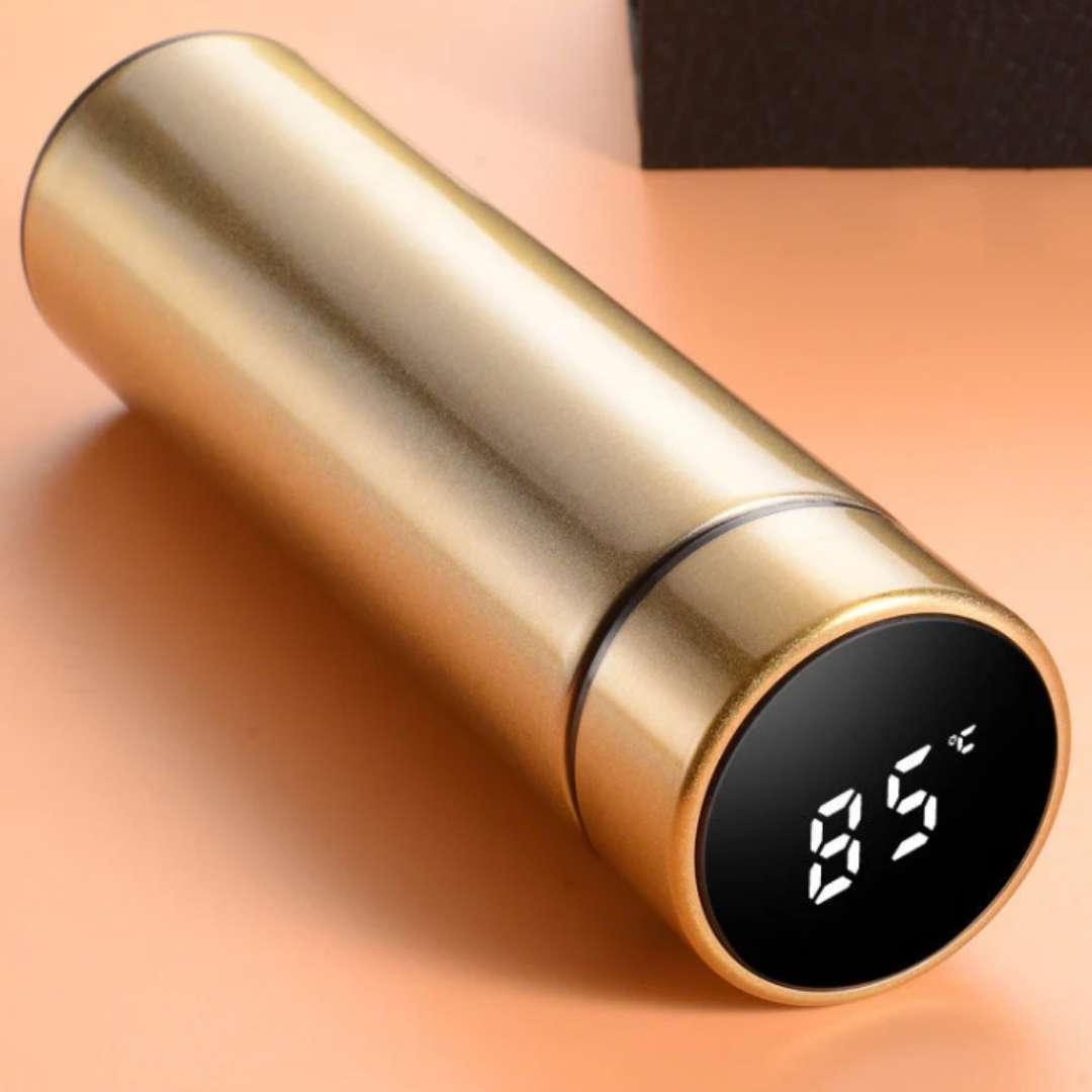 Stainless Steel Water Bottle With Smart LED Touch Screen