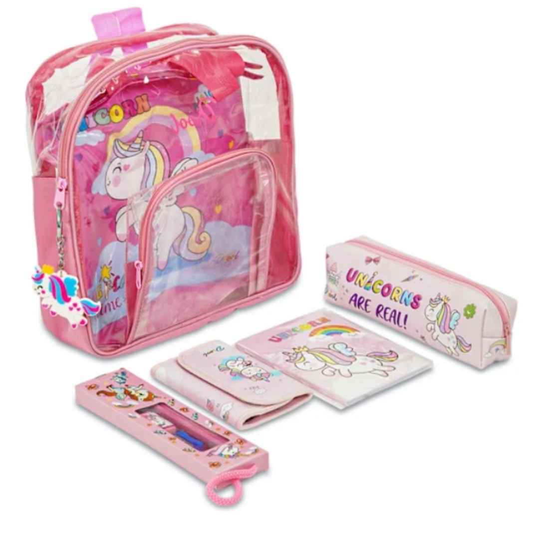 Adorable Unicorn Cartoon Theme Stationery Kit