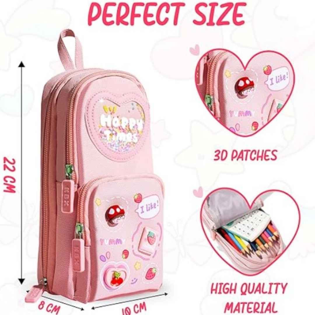 Delightful And Stylish, Mini Stationery Bag For Girls & Boys