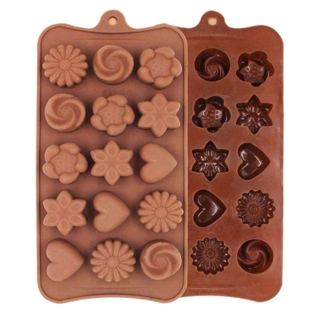 Silicon Chocolate Mould (Mix Mould Designs)