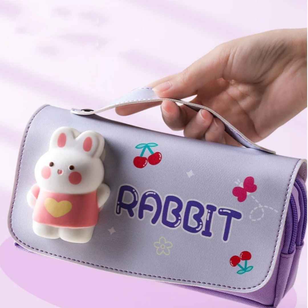 Stylish And Cute Rabbit Pouch With Handle