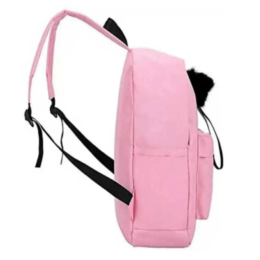 Charming Bunny Backpack For Girls (Pink)