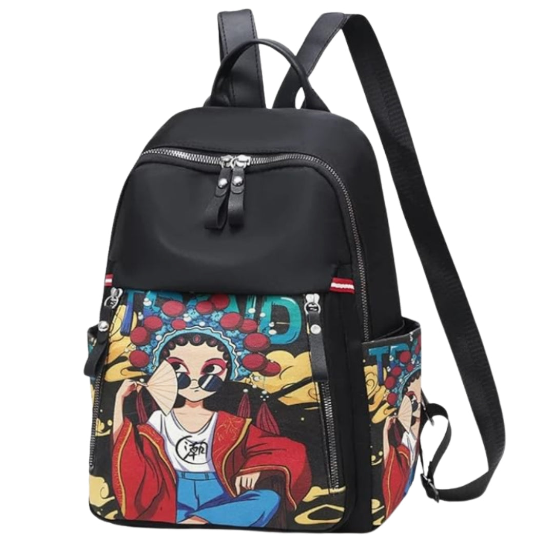 Trendy College Bag For Stylish Women And Girls (Black)