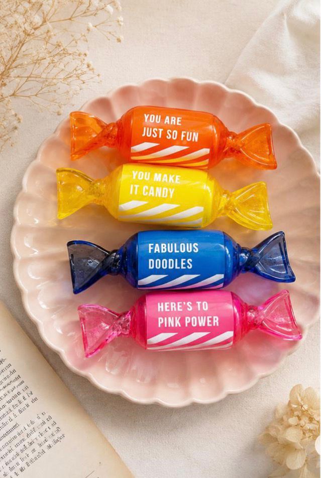CANDY WRAPPER HIGHLIGHTERS