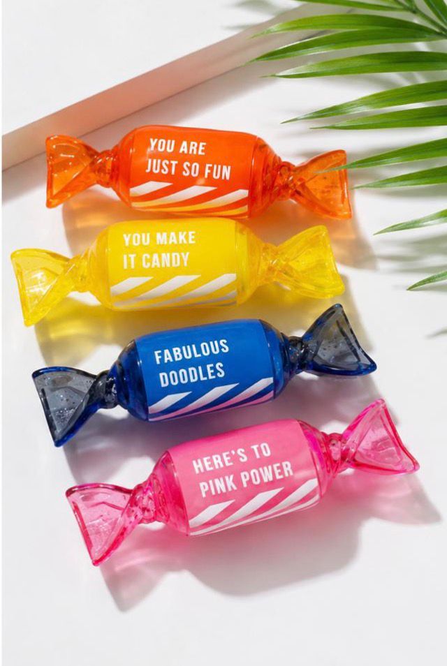 CANDY WRAPPER HIGHLIGHTERS