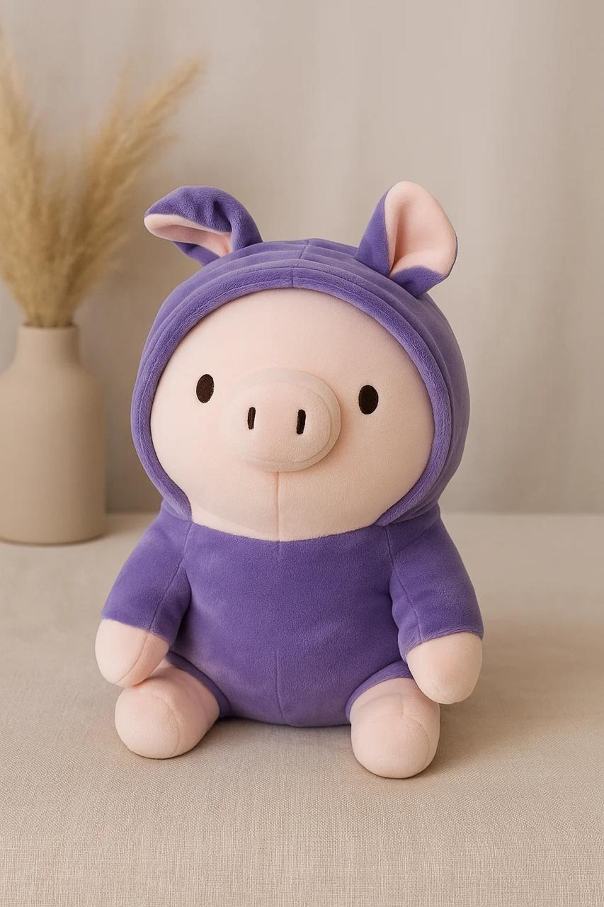 Pig with Hoodie Soft Toy