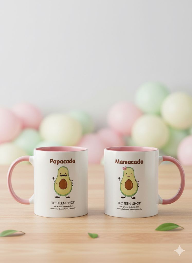 Mamacado and Papacado mug