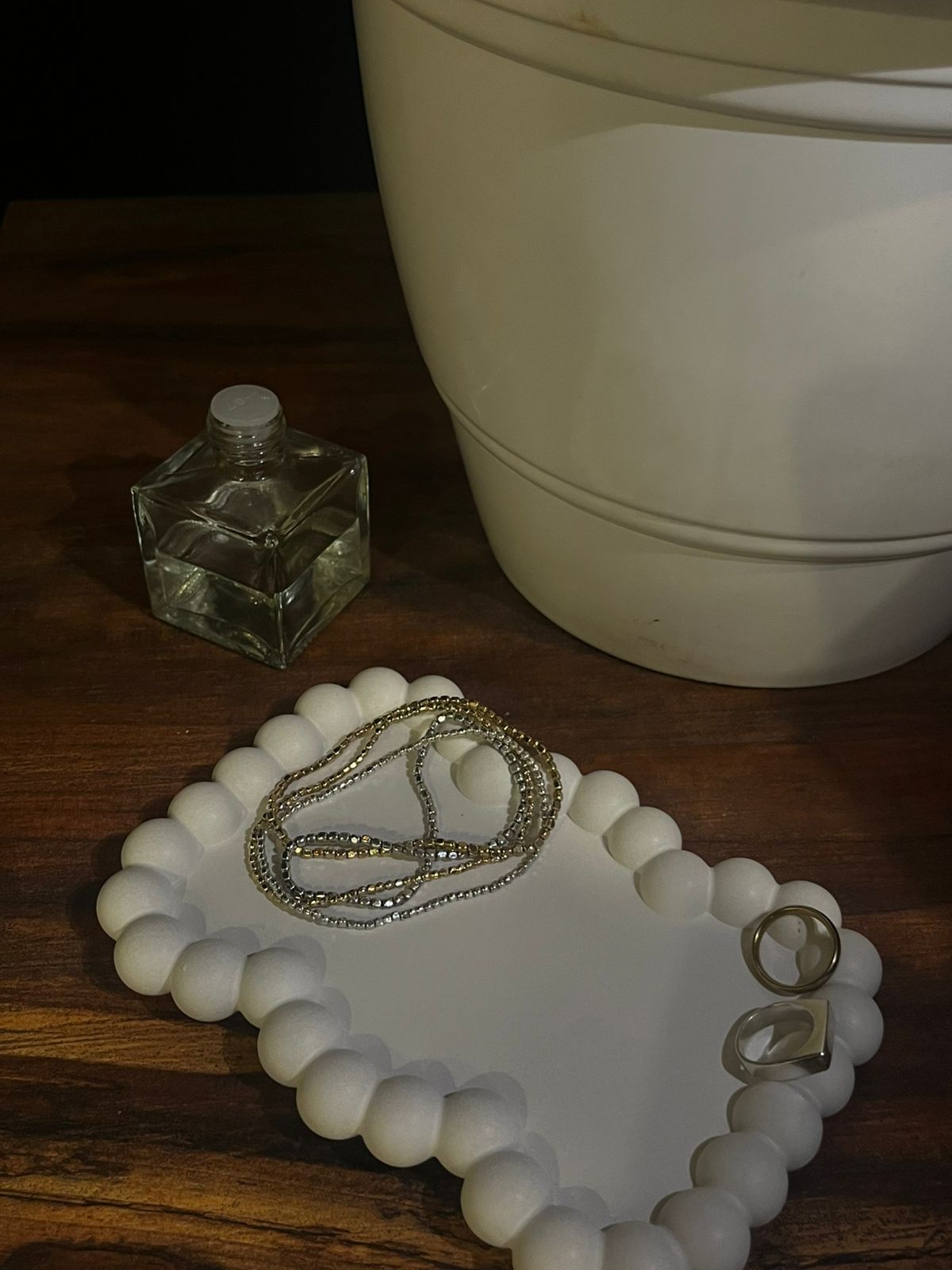 Ivory Crest Jeweler Tray