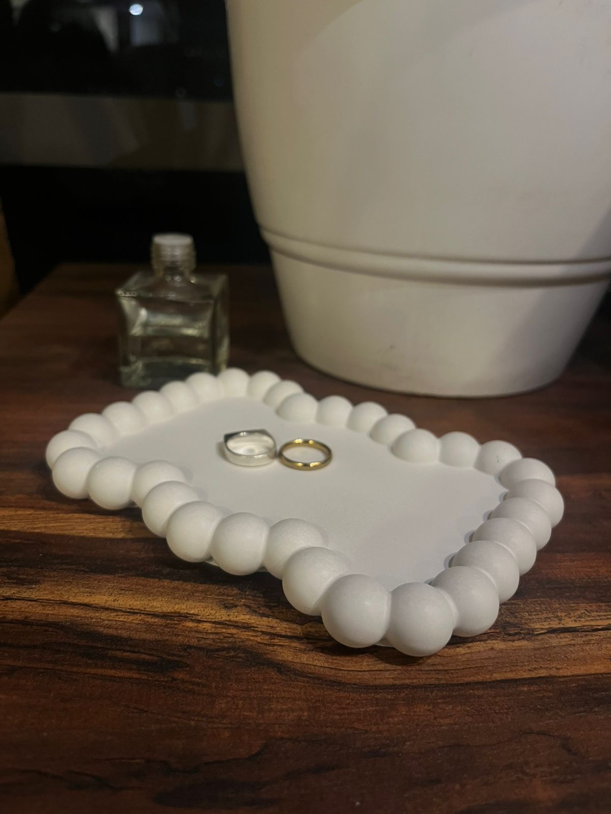 Ivory Crest Jeweler Tray