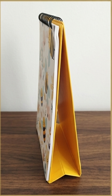 Bee & Floral Desk Standing Notepad